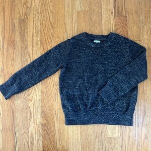 Gap Boys Crew Neck Sweater Dark Grey/Charcoal XS (Size 4-5)